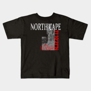 North Cape, Norway Kids T-Shirt